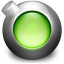 Green Safari X Icon 128x128 png